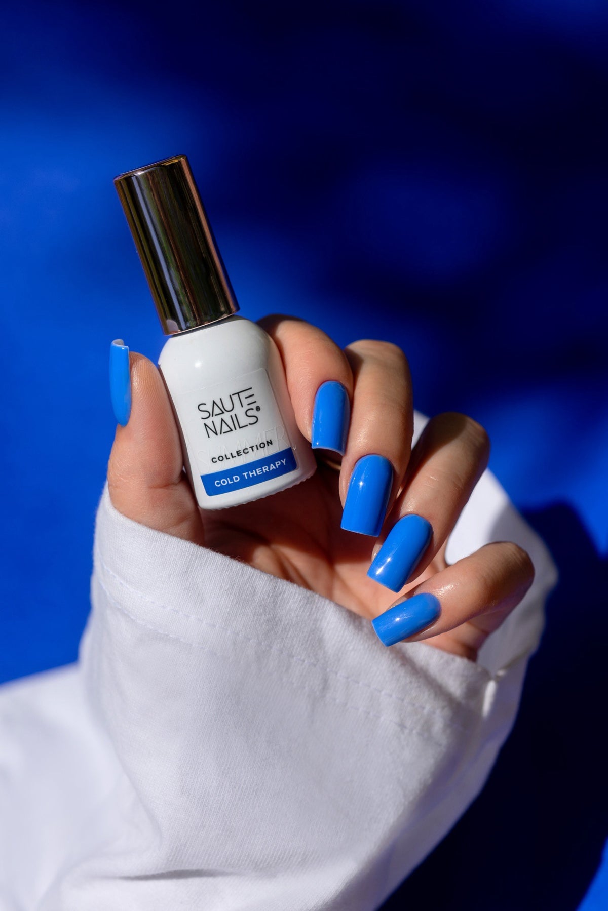 Verniz Gel Cold Therapy (Azul Royal Intenso)
