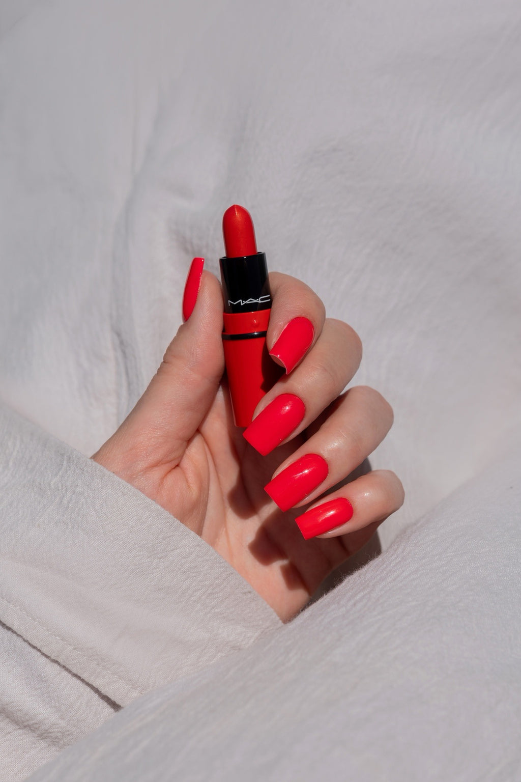 Verniz Gel Red Light Baby (Vermelho Laranja Néon)