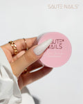 Gel Construtor One Touch Glitter Milky White 30g