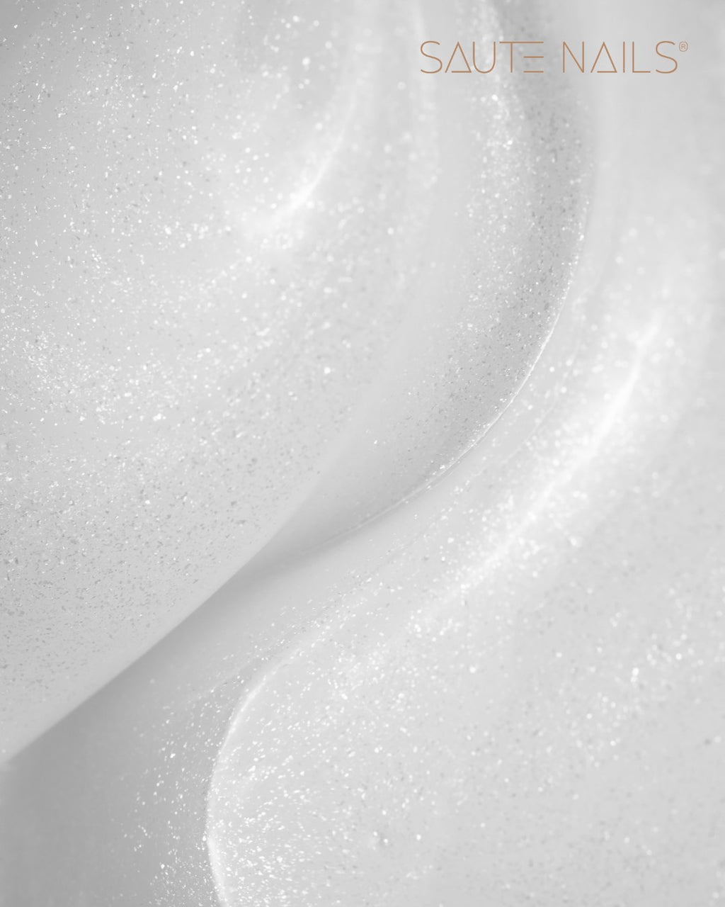 Gel Construtor One Touch Glitter Milky White 30g