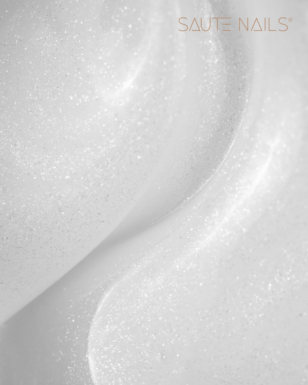 Gel Construtor One Touch Glitter Milky White 30g