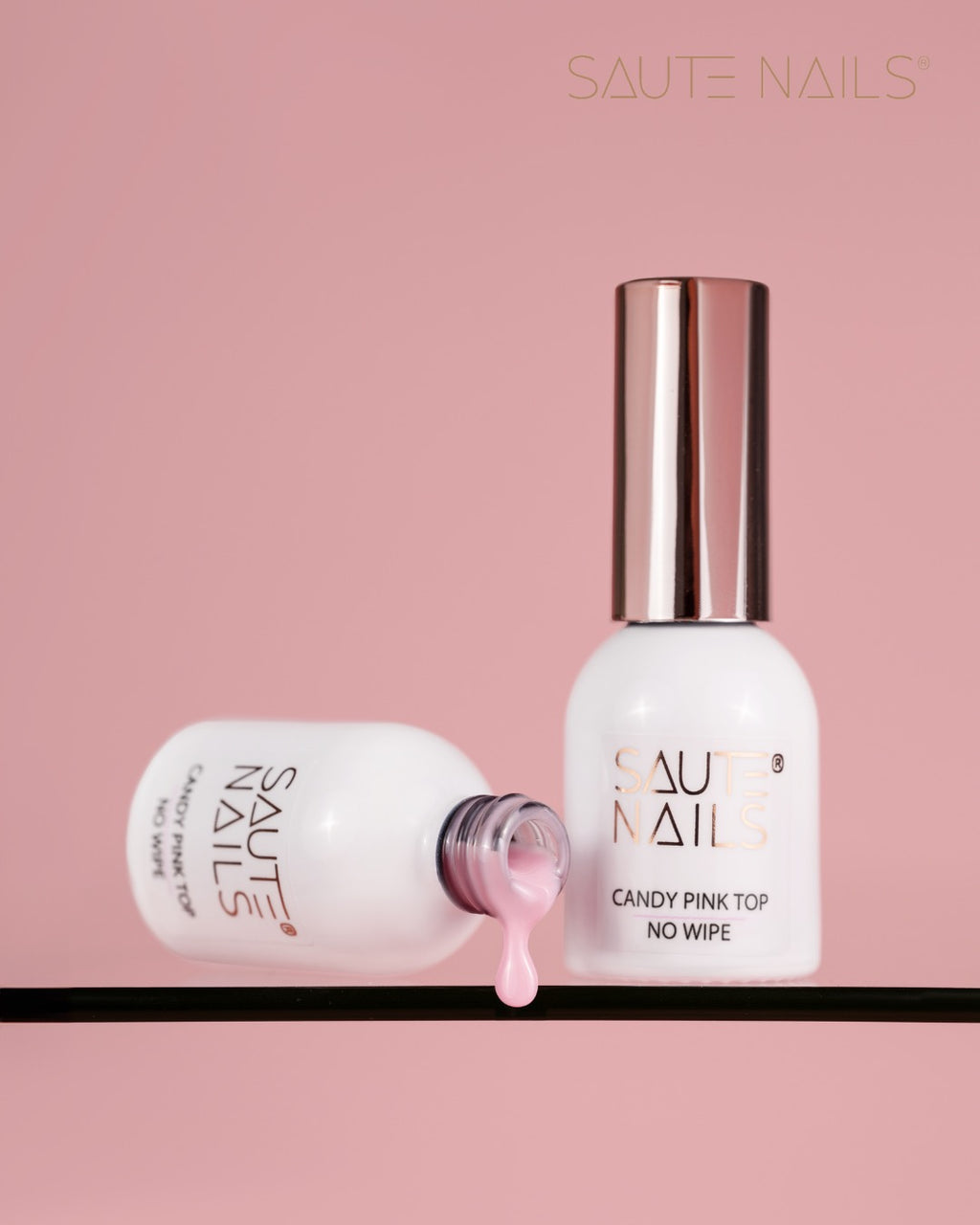 Candy Pink Top No Wipe (Rosa Claro) 8ml
