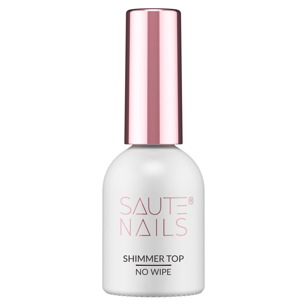 Shimmer Top No Wipe (Partículas Prateadas) 8ml