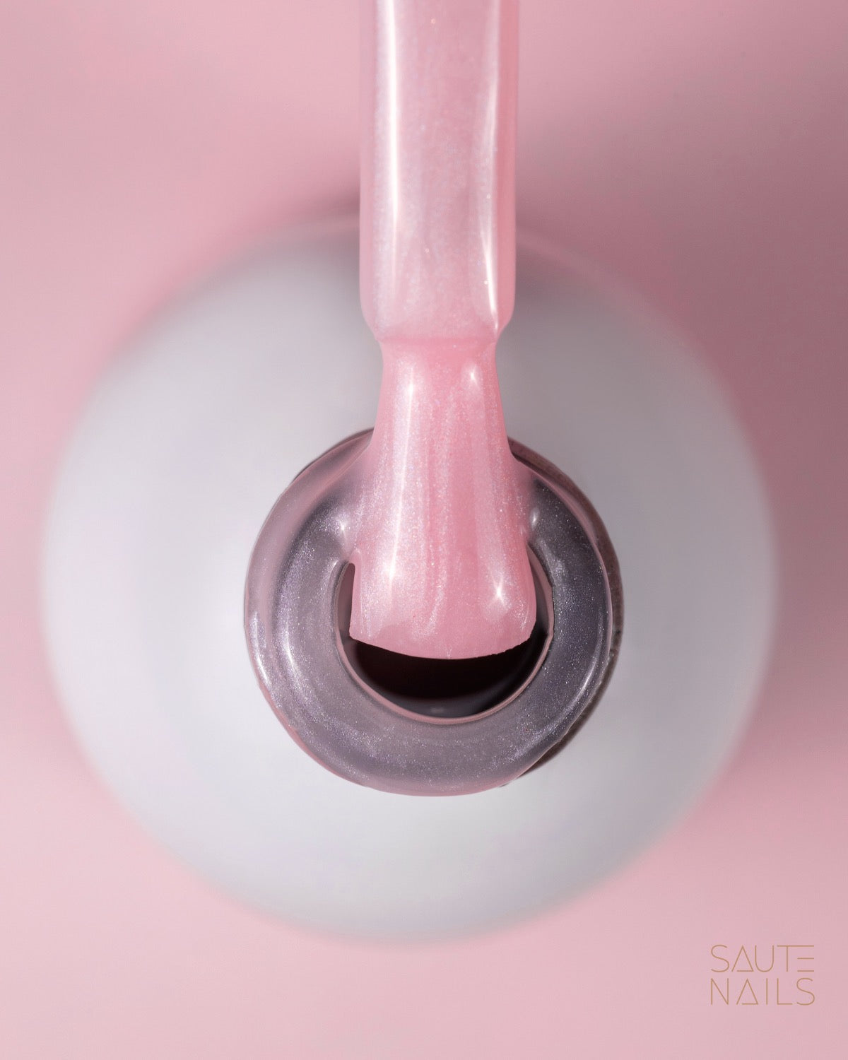 Express Base Pearl Peony (Rosa-arroxeado com Brilho)