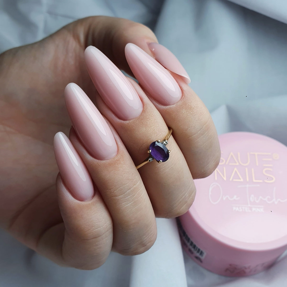 Gel Construtor One Touch Pastel Pink 30g